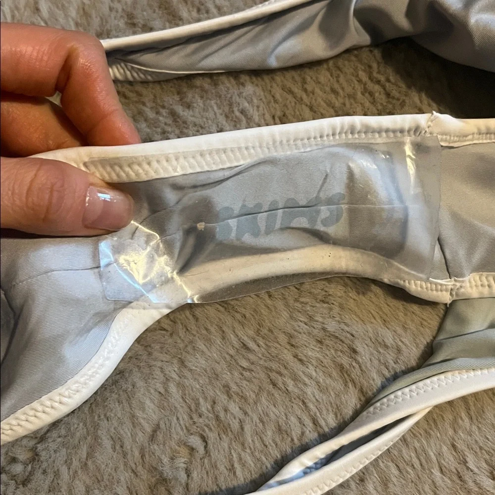 NWT SKIMS Sporty Zipper Swim Bikini Bottom